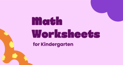 Math Worksheets for Kindergarten